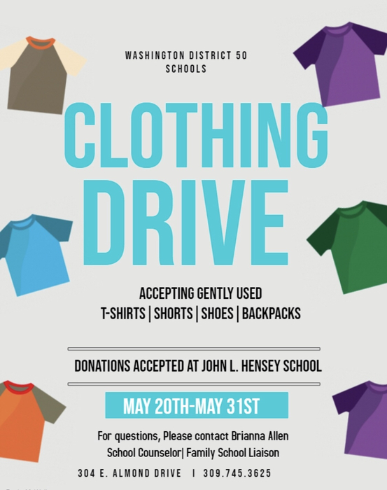 Clothing Drive Flyer 