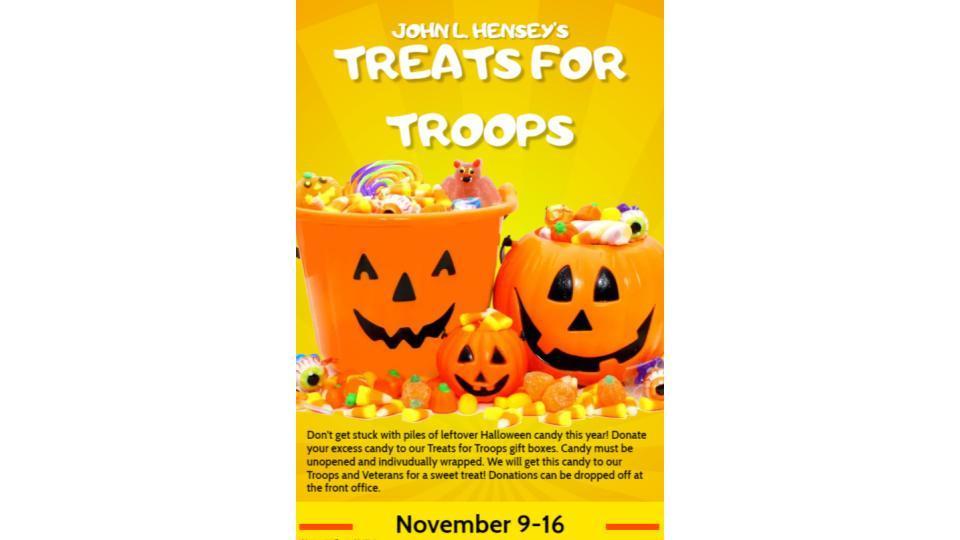 treats for troops